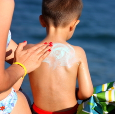 criança verão
