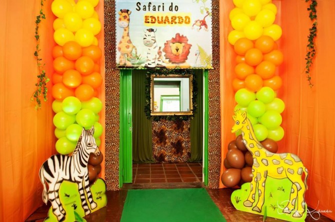 Entrada da festa