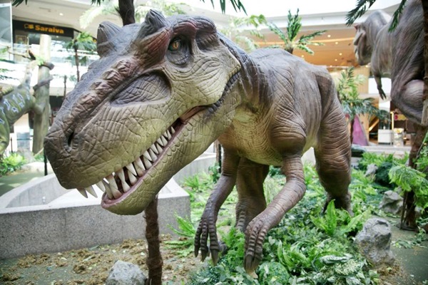 dinossauros exposicao brasilia