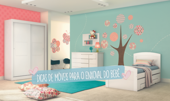 Dicas de moveis para o enxoval do bebe