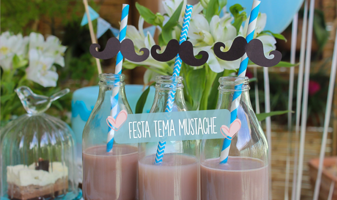 festa tema mustache