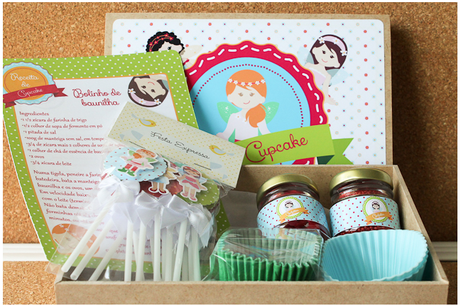 kit cupcake tuty arte mimos