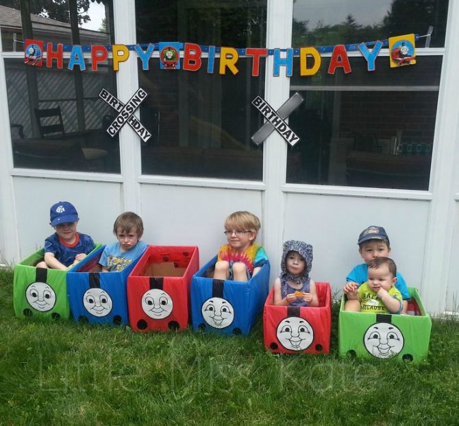 Festa Thomas e seus amigos | Macetes de Mãe
