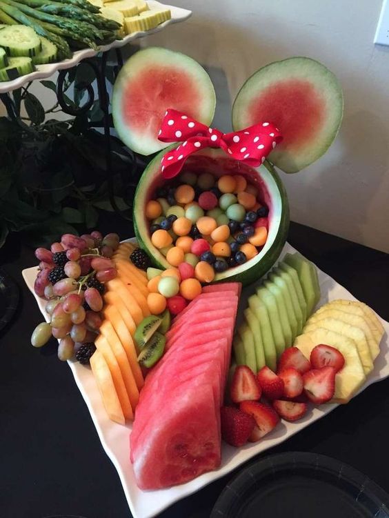 Frutas em festa infantil