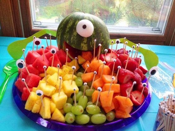 Frutas em festa infantil