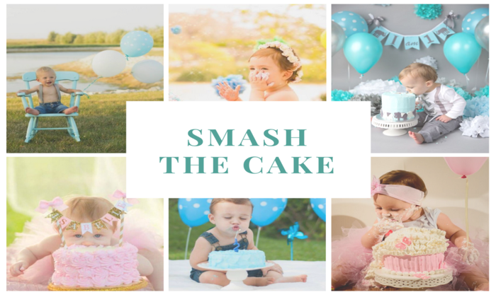 Smash the Cake - O ensaio que vira festa