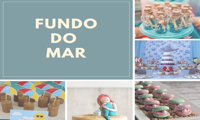 festa fundo do mar