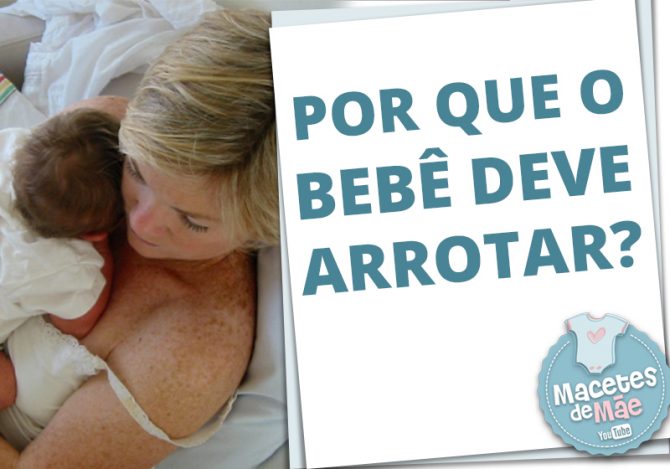 fazer o bebê arrotar