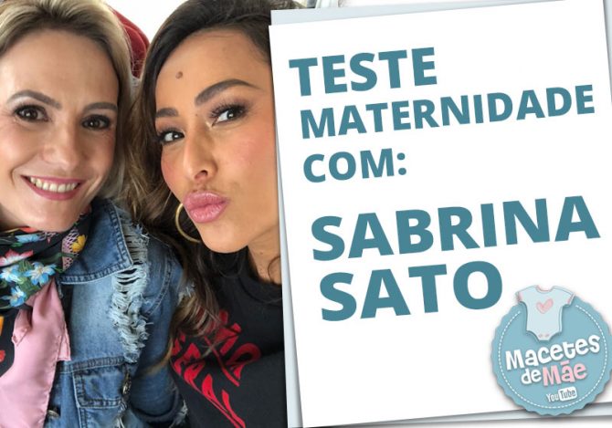 maternidade com a Sabrina Sato