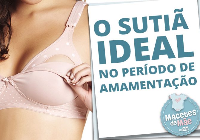 sutiã de amamentação