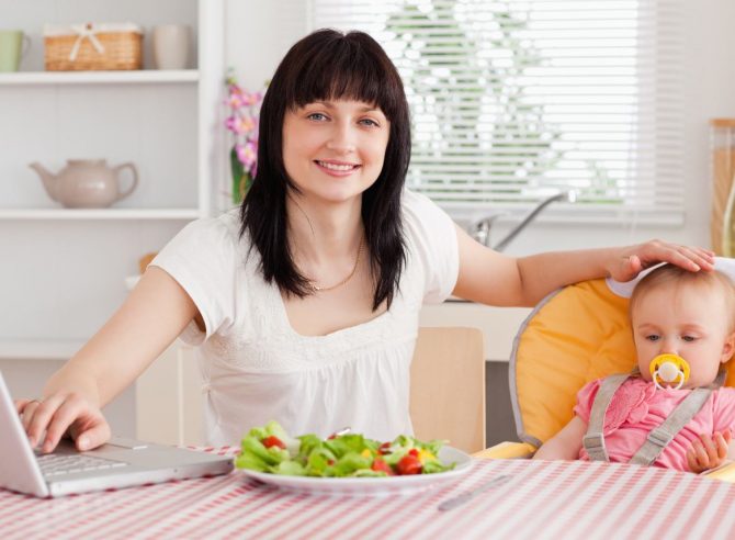 alimentação durante a amamentação