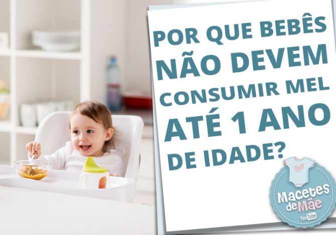 criança não deve consumir mel