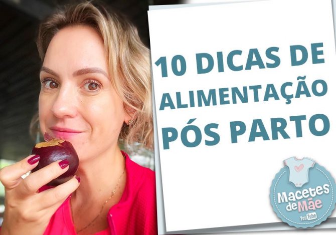 dicas de alimentação no pós-parto