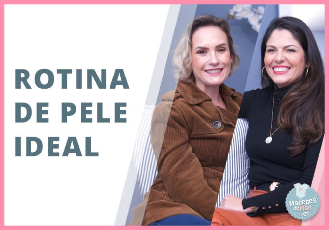 Rotina de cuidados com a pele
