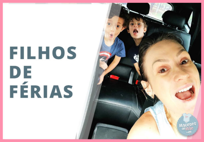 filhos de férias