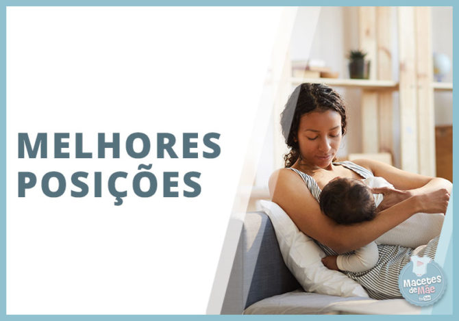 posições mais fáceis para amamentar