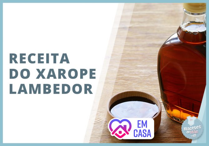 Receita de xarope para a tosse