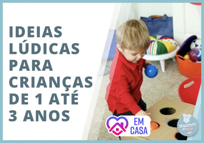 ideias lúdicas de brincadeiras