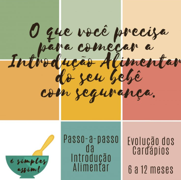 introdução alimentar na cozinha