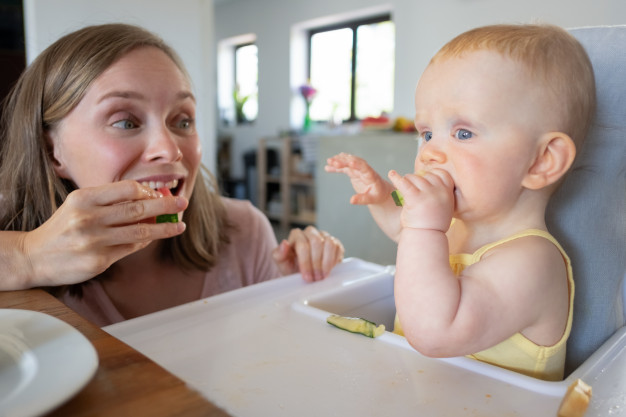 Dicas para o bebê comer bem