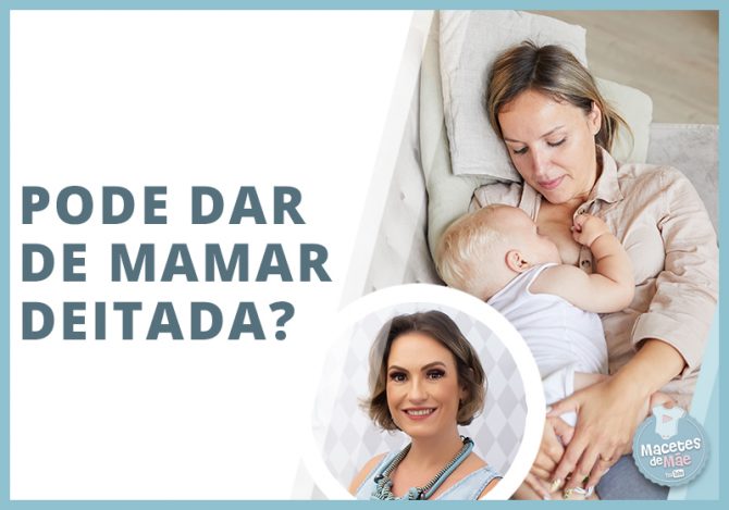 posso dar de mamar deitada