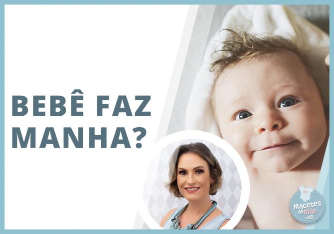 Bebês fazem manha