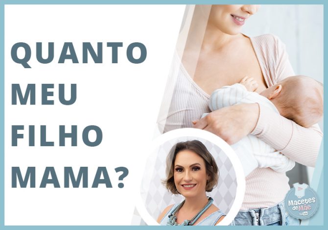 Quanto um recém-nascido mama