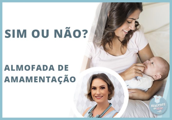 almofada de amamentação
