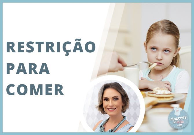 criança restritiva para comer