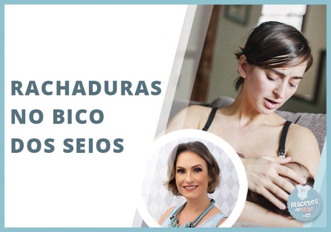 rachaduras no bico dos seios