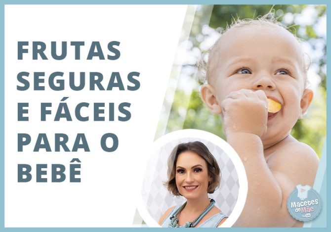 Frutas seguras e fáceis do bebê aceitar
