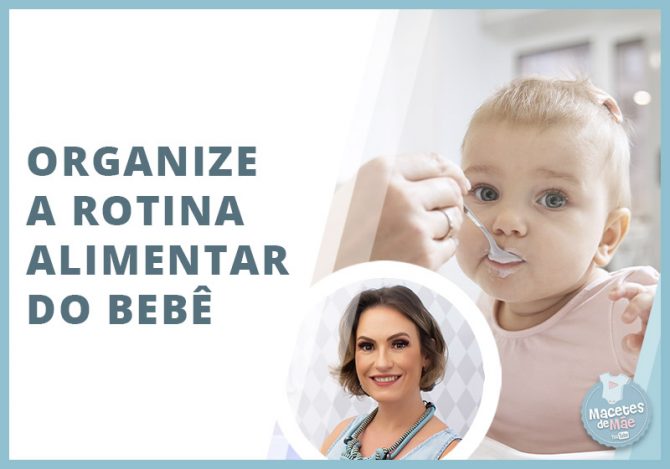 rotina das refeições na introdução alimentar