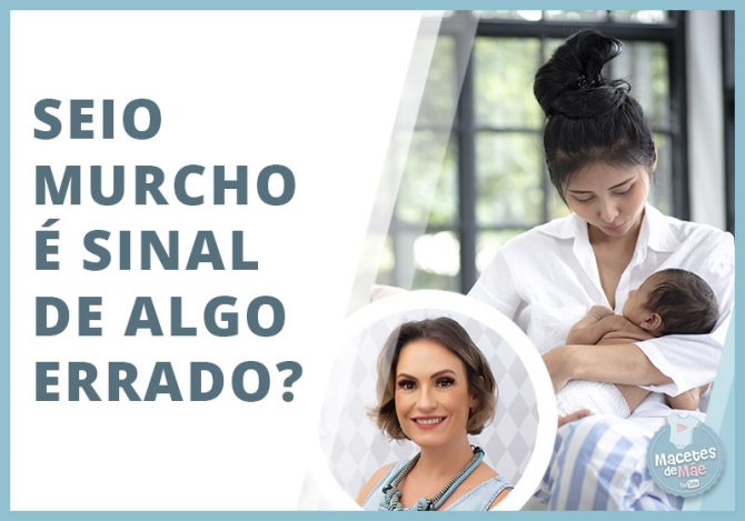 bebê mama pouco