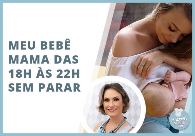 bebê quer mamar sem parar