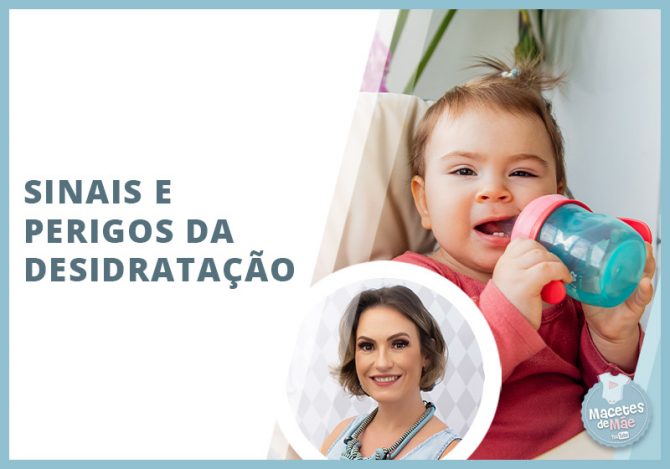 desidratação em bebês e crianças