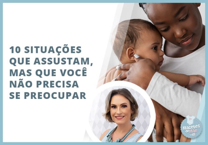 Situações que assustam os pais de bebês