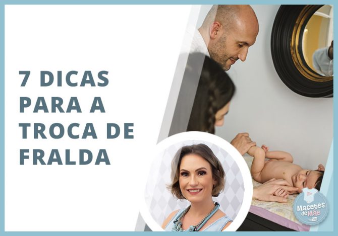 troca de fraldas