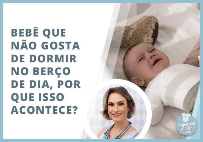 bebê não gostar de dormir no berço